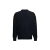 1917 Kuruluşlu Üniversite Logolu Baskılı Bisiklet Yaka Sweatshirt “Siyah” 676629TLV901076