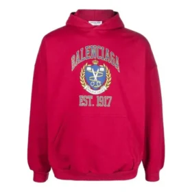 1917 Kuruluşlu Üniversite Logolu Baskılı Kapüşonlu Sweatshirt Geniş Kesim “Kırmızı” 675003TLV906163 1917 Kuruluşlu Üniversite Logolu Baskılı Kapüşonlu Sweatshirt Geniş Kesim “Kırmızı” 675003TLV906163