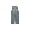 24SS Fermuarlı 2 Yönlü Denim Cargo Pantolon “Mavi” 773759TPW534868