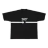 360 Tubular Tişört Oversized “Siyah” 720501TNVD51070