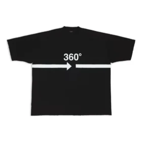 360 Tubular Tişört Oversized “Siyah” 720501TNVD51070 360 Tubular Tişört Oversized “Siyah” 720501TNVD51070
