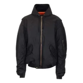 3B Sports Icon Hafif Bomber Ceket “Siyah” 698843TLO251000