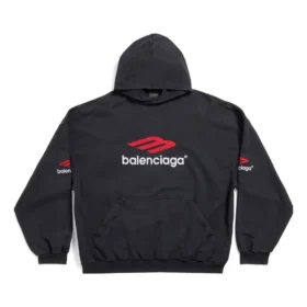 3B Sports Icon Kapüşonlu Oversized “Siyah Kırmızı Beyaz” 739024TPVD81470