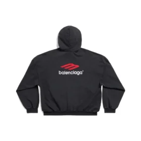 3B Sports Icon Kapüşonlu Oversized “Siyah Kırmızı Beyaz” 739024TPVD81470