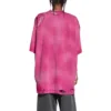 3B Sports Icon Onarılmış Oversized Tişört “Dark Fucshia” 704056TMVA50556