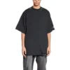 3B Sports Icon Onarılmış Oversized Tişört “Yıkanmış Siyah” 704056TMVA59034