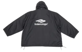 3B Sports Icon Oversized Rüzgarlık Ceket “Siyah” 698871TLO251000