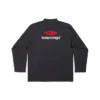 3B Sports Icon Uzun Kollu Tişört Oversized “Siyah Kırmızı Beyaz” 720250TPVD71470
