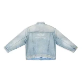 3B Sports Vintage Denim Ceket Geniş Kesim “Açık Mavi” 704299TJW798469