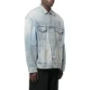3B Sports Vintage Denim Ceket Geniş Kesim “Açık Mavi” 704299TJW798469