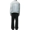 3B Sports Vintage Denim Ceket Geniş Kesim “Açık Mavi” 704299TJW798469