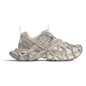 3XL Extreme Lace Sneaker’lar “Açık Bej File ve Poliüretan” 778698W3XLL9191