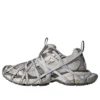 3XL Extreme Lace Sneaker’lar “Kahverengi Gri Bej File ve Poliüretan” 778698W3XLL2097