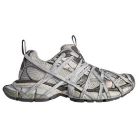 3XL Extreme Lace Sneaker’lar “Kahverengi Gri Bej File ve Poliüretan” 778698W3XLL2097