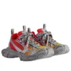 3XL Gradyan Sneaker’lar “Beyaz Kırmızı Turuncu” 734734W3XGM6711