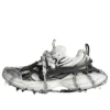 3XL Kayak Spor Sneaker’ları “Beyaz Siyah File” 766033W3XR39710