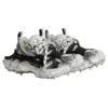 3XL Kayak Spor Sneaker’ları “Beyaz Siyah File” 766033W3XR39710