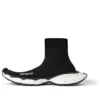 3XL Çoraplı Sneaker’lar “Siyah Geri Dönüştürülmüş Örme” 758483W2DG11090