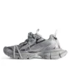 3XL Sneaker’lar “Balenciaga Gri ve Siyah File ve Poliüretan” 734734W3XL11210