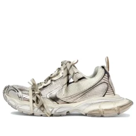 3XL Sneaker’lar “Bej File ve Poliüretan” 734731W3XL59110