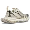 3XL Sneaker’lar “Bej File ve Poliüretan” 734731W3XL59110