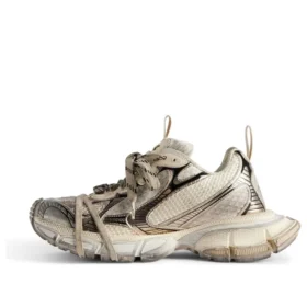 3XL Sneaker’lar “Bej File ve Poliüretan” 734734W3XL59110