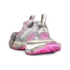 3XL Sneaker’lar “Beyaz, Gri ve Pembe File ve Poliüretan” 734731W3XL59050