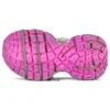 3XL Sneaker’lar “Beyaz, Gri ve Pembe File ve Poliüretan” 734731W3XL59050