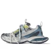 3XL Sneaker’lar “Beyaz Mavi Sarı File” 734734W3XL59047