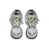 3XL Sneaker’lar “Beyaz Mavi Sarı File” 734734W3XL59047