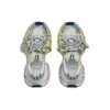 3XL Sneaker’lar “Beyaz Sarı Mavi File” 734731W3XL59074