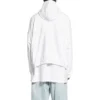 5:20 Grafik Kapüşonlu Sweatshirt “Beyaz Yeşil” 674986TMVL69164