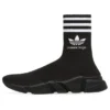Adidas x Balenciaga Speed Sneaker’lar “Siyah” 717591WBDV11009