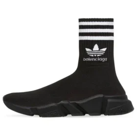 Adidas x Balenciaga Speed Sneaker’lar “Siyah” 717591WBDV11009