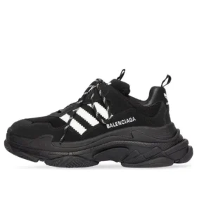 Adidas x Balenciaga Triple S Sneaker’lar “Siyah” 712764W2ZB21090
