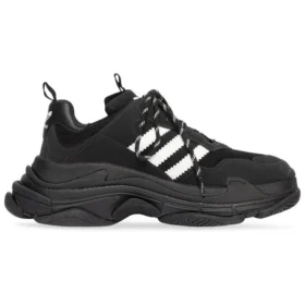 Adidas x Balenciaga Triple S Sneaker’lar “Siyah” 712764W2ZB21090
