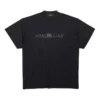AI Logo Inside Out Oversized Tişört “Siyah” 787358TQVJ41750