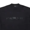 AI Logo Inside Out Oversized Tişört “Siyah” 787358TQVJ41750