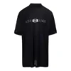 AI Logo Inside Out Oversized Tişört “Siyah Soluk” 787358TQVJ41569