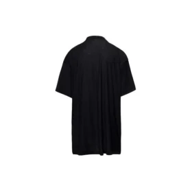 AI Logo Inside Out Oversized Tişört “Siyah Soluk” 787358TQVJ41569