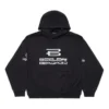 AI Tarafından Oluşturulan Kapüşonlu Sweatshirt “Siyah Beyaz” 767877TQVF99034