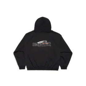 AI Tarafından Oluşturulan Kapüşonlu Sweatshirt “Siyah Beyaz” 767877TQVF99034 AI Tarafından Oluşturulan Kapüşonlu Sweatshirt “Siyah Beyaz” 767877TQVF99034