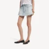 Açık mavi kadın skort