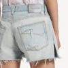 Açık mavi kadın skort