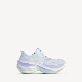 Açık mavi/leylak/limon yeşili renkli kadın jet sneaker’ı