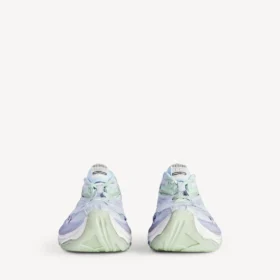 Açık mavi/leylak/limon yeşili renkli kadın jet sneaker’ı