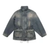“Açık Mavi” Parka Ceket 750946TNW654036