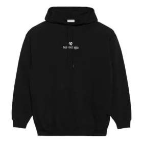 Alfabe Desenli Uzun Kollu Kapüşonlu Sweatshirt Siyah 578135TJVE11034 Alfabe Desenli Uzun Kollu Kapüşonlu Sweatshirt Siyah 578135TJVE11034