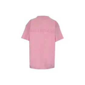 Alfabe Logolu Baskılı Bol Kesim Kısa Kollu “Pembe” 612965TIVG55700