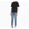 Alfabe Logolu Baskılı Kısa Kollu Unisex Gri 594599THV851140